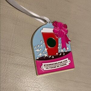 Starbucks 10 Years of Cheer Ornament